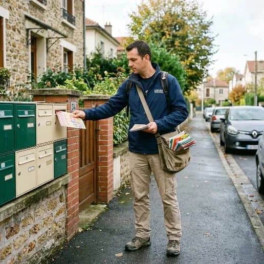 Distribution de journaux municipaux dans les résidences de Colmar